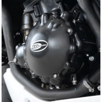 Kryt motoru (levý) R&G Racing pro motocykly TRIUMPH Speed Triple ('14-), černý